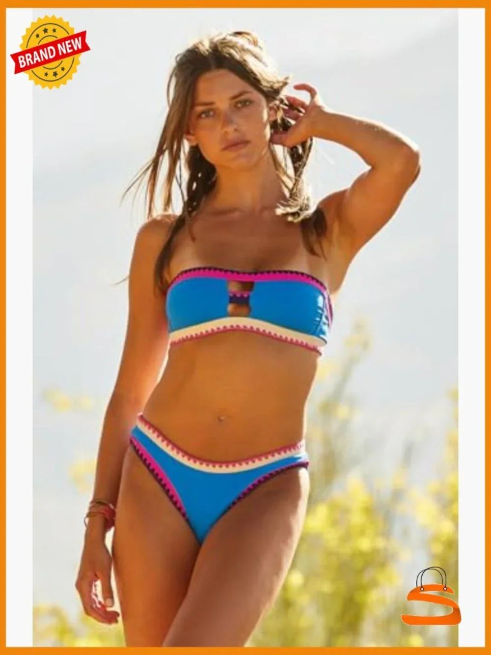 Medium Hipster Bikini Bottoms, Nylon Spandex, Cheeky Coverage Swimwear